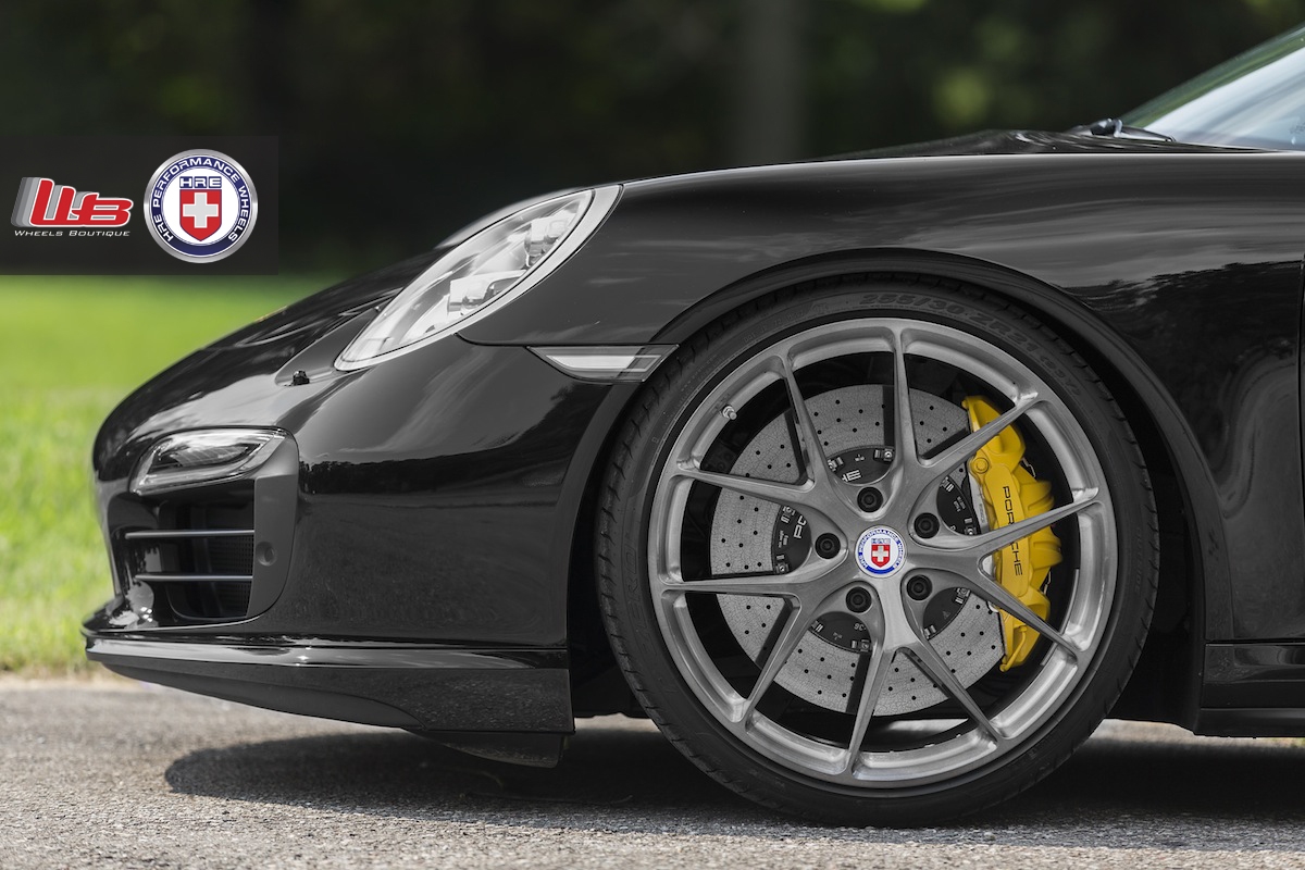 HRE P101 – Brushed Dark Clear | Porsche 991 Turbo