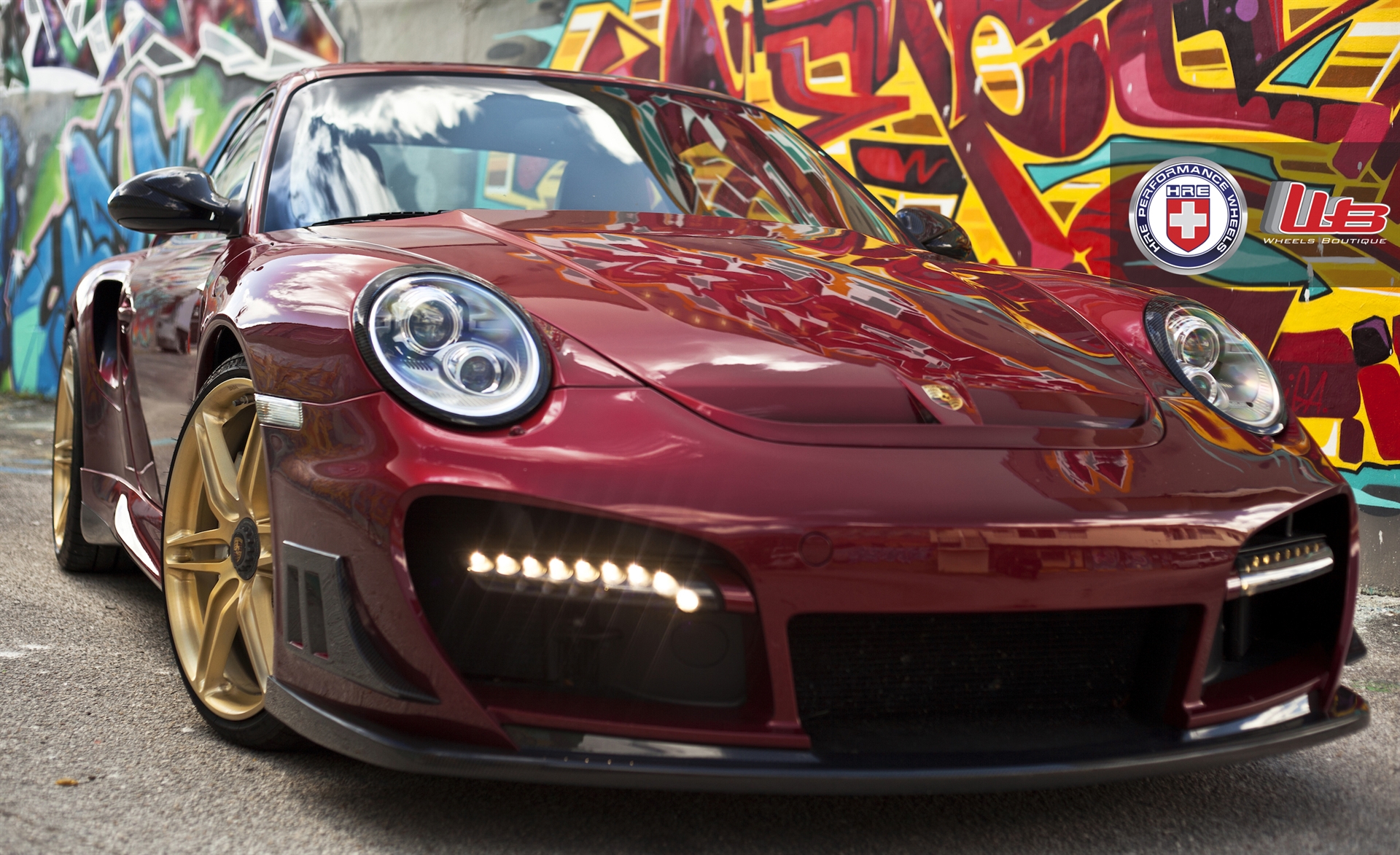 Porsche 997 Turbo S Edition 918 Spyder x HRE P106