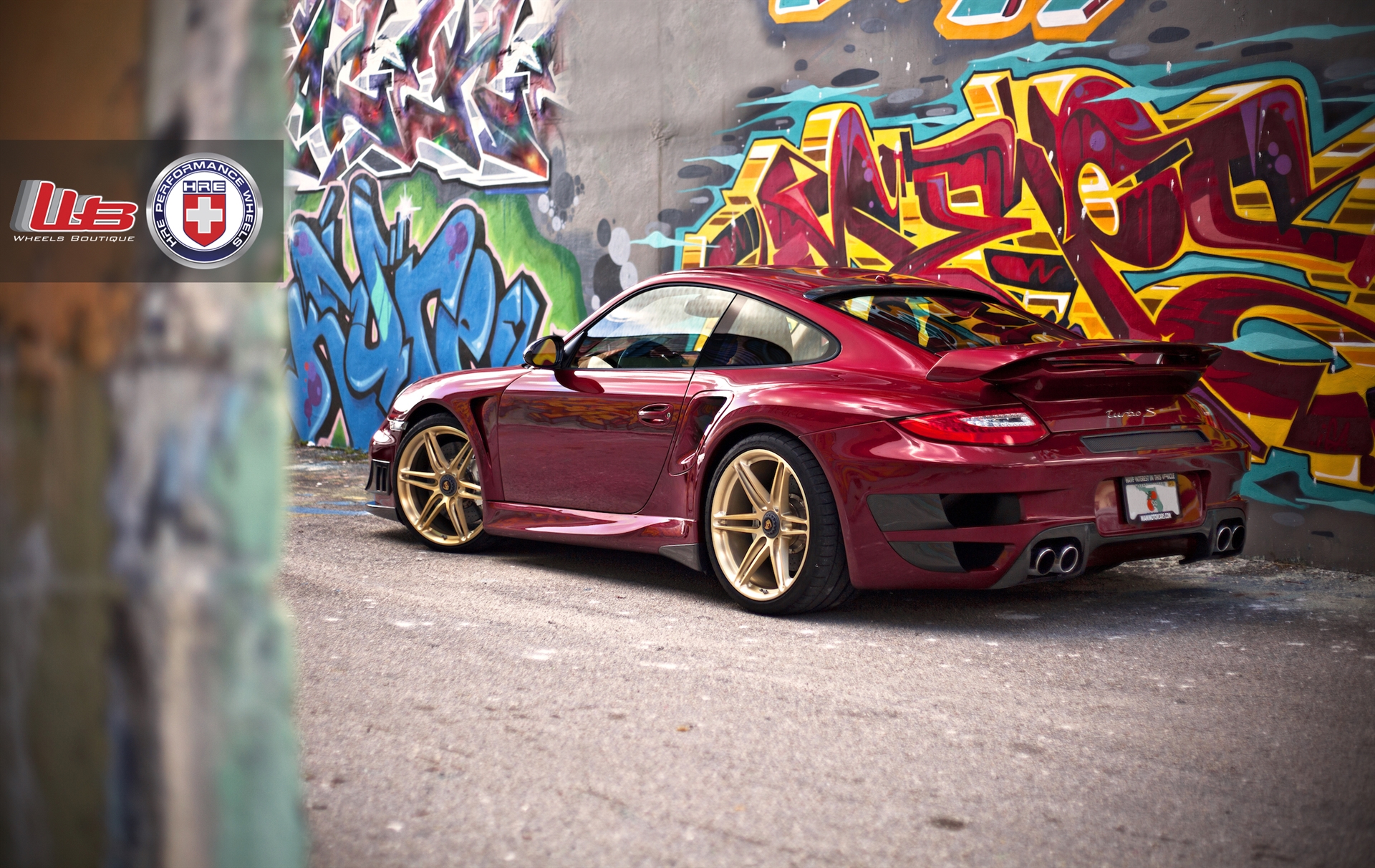 Porsche 997 Turbo S Edition 918 Spyder x HRE P106