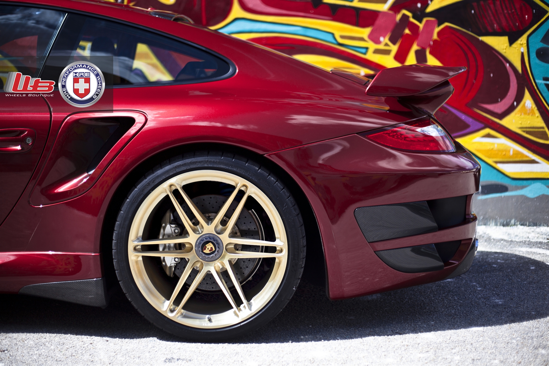 Porsche 997 Turbo S Edition 918 Spyder x HRE P106