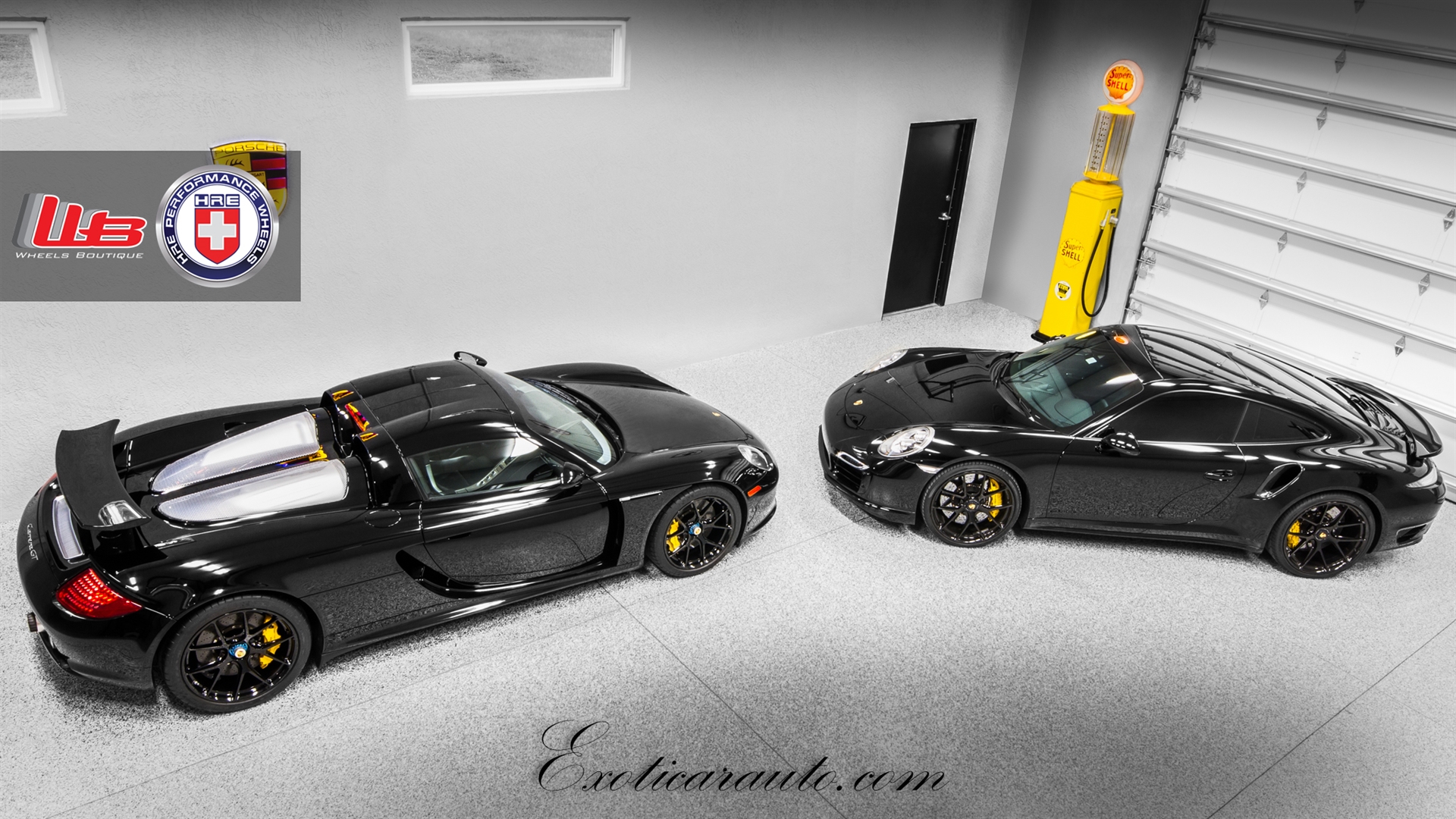 HRE P101 | Black Porsche Carrera GT