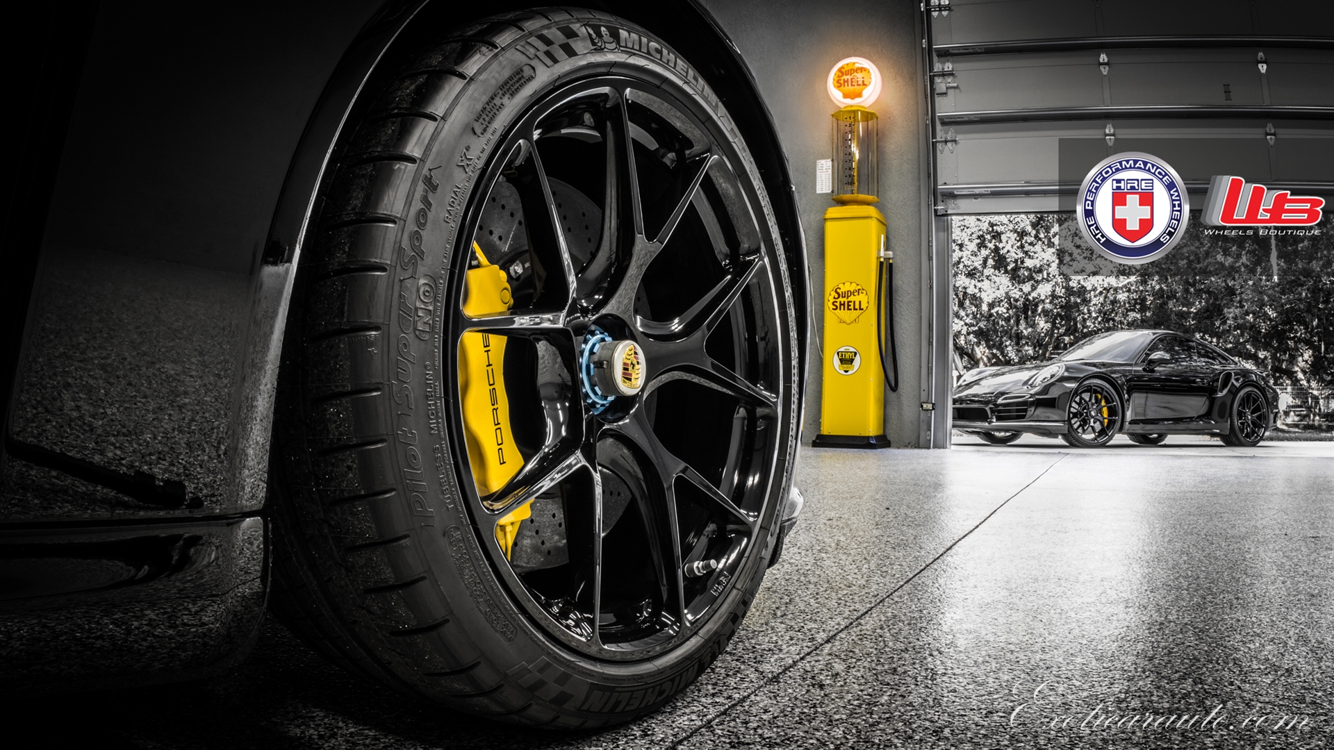 HRE P101 | Black Porsche Carrera GT