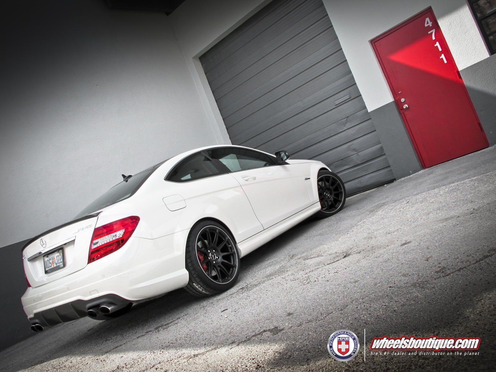 Mercedes C63 AMG | HRE P43SC Wheels