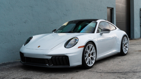 Porsche 992.2 GTS | Carerra White | on iPE 520M Magnesium Wheels | Satin Silver