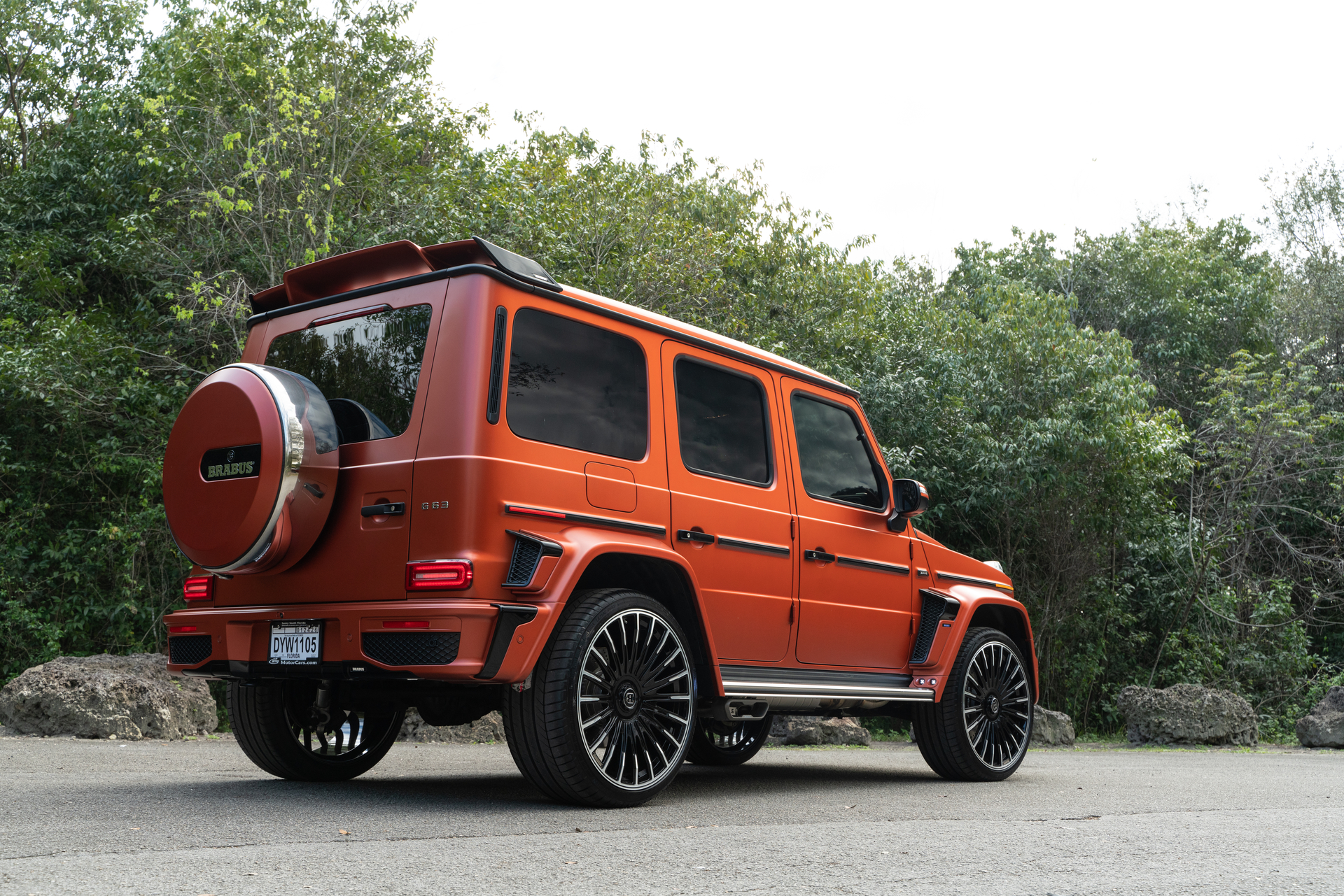 Brabus G63 | | on Brabus Monoblock Z Platnium Edition | Two Tone: Gloss Black Face + Brushed Windows 