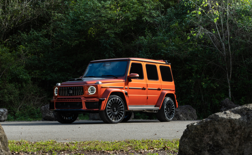Brabus G63 | | on Brabus Monoblock Z Platnium Edition | Two Tone: Gloss Black Face + Brushed Windows 