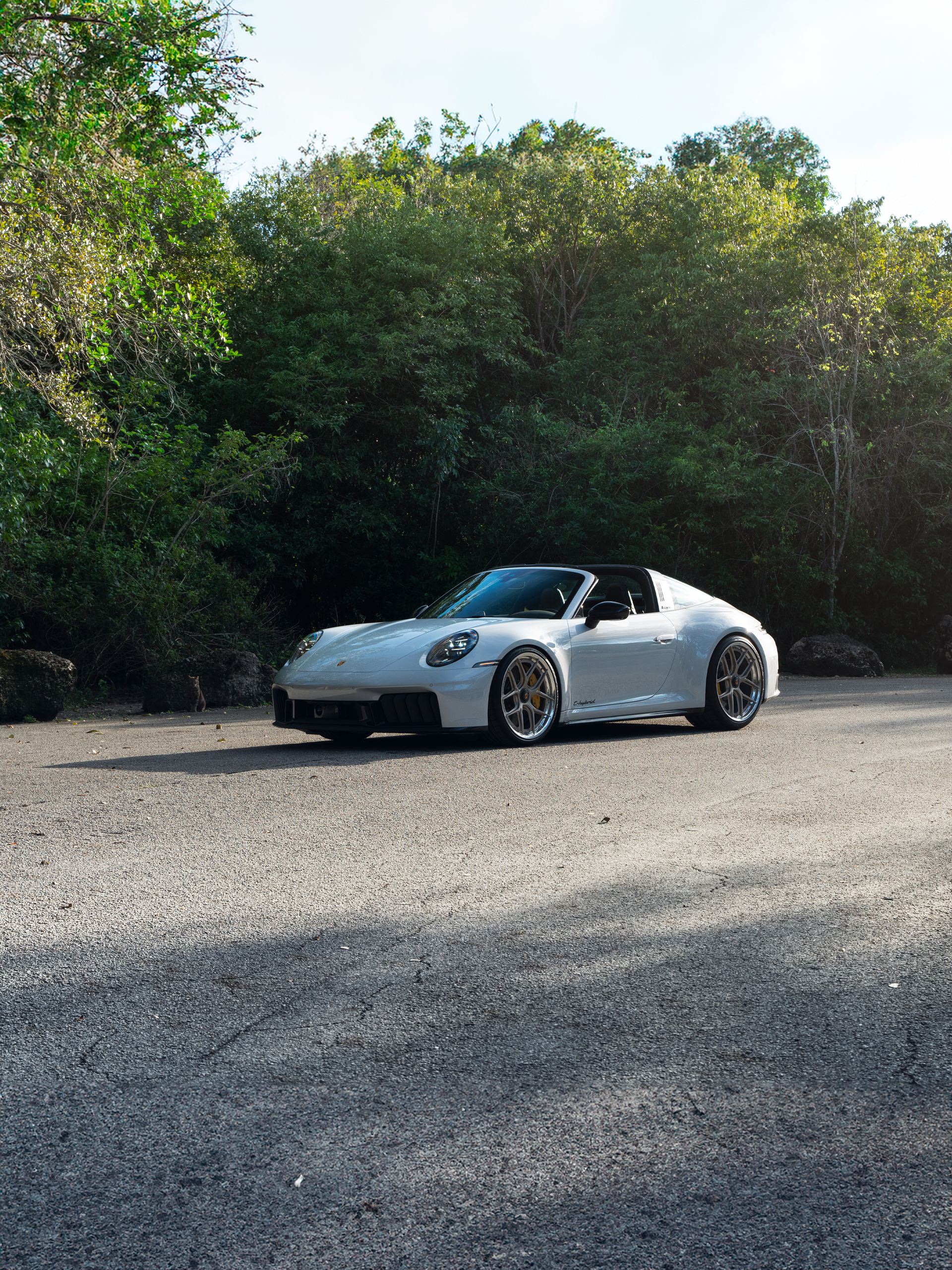 Porsche 992.2 GTS | Ice Gray Metallic | on HRE S101SC | Satin White Gold