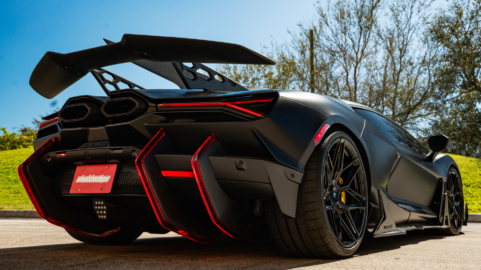 Duke Dynamics Revuelto | Nero | on Vossen S21-08 Wheels | Gloss Black