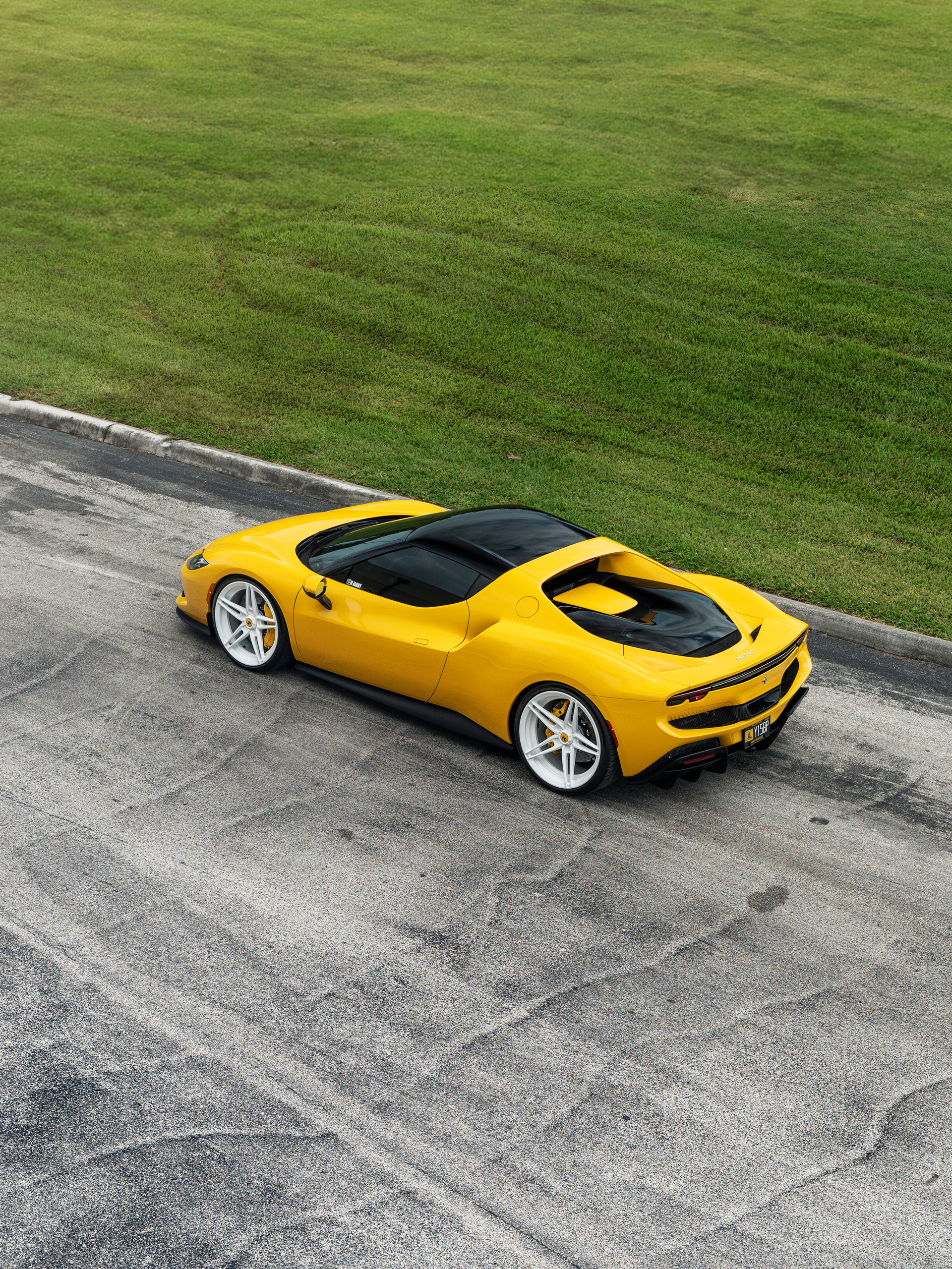 Ferrari 296 GTB | Giallo Modena | on ANRKY AN27 | Gloss White