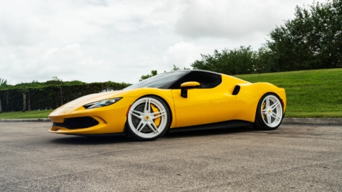 Ferrari 296 GTB | Giallo Modena | on ANRKY AN27 | Gloss White