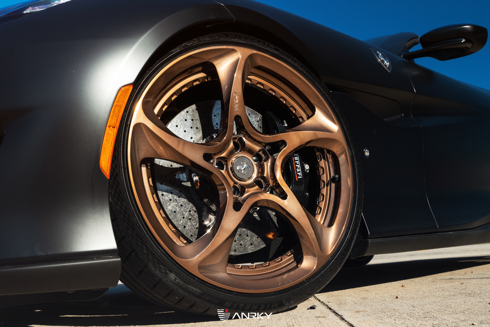 Ferrari Portofino | | on ANRKY XR-205 | Polished Bronze